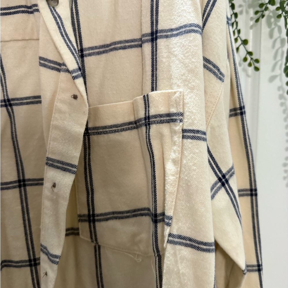 Universal Thread Beige Plaid Jacket - image 4